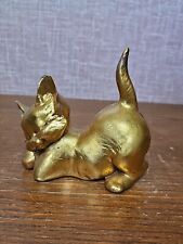 Golden cat sculpture for sale  Wills Point