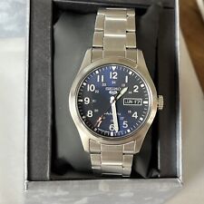 Relógio masculino SEIKO 5 automático aço inoxidável mostrador azul - SRPG29 MSRP: US$ 295 comprar usado  Enviando para Brazil