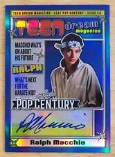 2024 Leaf Pop Century Ralph Macchio Teen Dream Sp Blue Auto #3/3 Karate Kid for sale  Shipping to South Africa