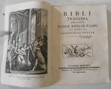 Bibli tragedia del usato  Bologna
