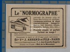 Normographe ecriture imprimerie d'occasion  Beaumont-de-Lomagne