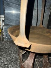 Frigideira de ferro fundido antiga antiga 11 polegadas acampamento fogueira pendurada comprar usado  Enviando para Brazil