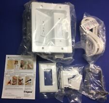 Legrand HT2202-WH-V1 In-Wall Flat Screen TV Power & Cable Concealment Kit White for sale  Shipping to South Africa