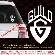 Guild shield vinyl for sale  Elk Grove