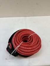Linha de cabo de recuperação de corda de guincho sintético vermelho X-BULL 23800LBS 3/8"x100 pés comprar usado  Enviando para Brazil