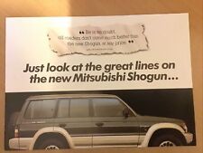 mitsubishi shogun v6 for sale  NOTTINGHAM
