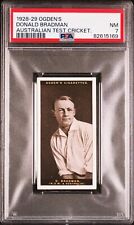 Donald DON BRADMAN 1928-29 Ogden's Australian Test Cricketers PSA 7 NM for sale  Shipping to South Africa