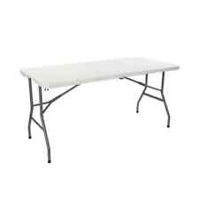 Mesa plegable rectangular de 150 cm blanca de GH91 es una mesa de catering fa segunda mano  Fuenlabrada