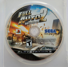 Full Auto 2: Battlelines (Sony PlayStation 3, 2006) PS3 / Somente disco / Testado comprar usado  Enviando para Brazil