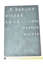 Ancienne plaque bois d'occasion  Freneuse