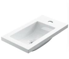 Starbath Plus - Biała umywalka ceramiczna - kształt prostokątny - 40x22x10 cm, używany na sprzedaż  PL