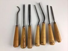 Lot of 7 Buck Brothers  Wood Carving Tools for sale  Shipping to Canada