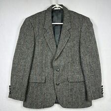 Casaco esportivo Harris Tweed vintage 36S blazer multicolorido lã espinha de peixe comprar usado  Enviando para Brazil