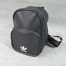 Mini Mochila Adidas Feminina Preta Couro Sintético Bolsa Listras CL5457 EUC comprar usado  Enviando para Brazil