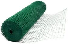 Green PVC Coated Welded Mesh Fence Wire for Garden Fencing Guard Barrier 4 Sizes for sale  Shipping to South Africa