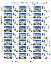 2017 planche timbres d'occasion  Roanne