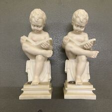 Alabaster bookends book for sale  CARDIFF