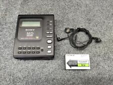 Mini Disco Grabadora Reproductor Walkman Sony MZ-1 MD Negro segunda mano  Embacar hacia Mexico