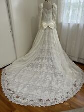 Vintage wedding gown for sale  Shipping to Ireland