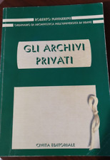 Gli archivi privati usato  Palermo