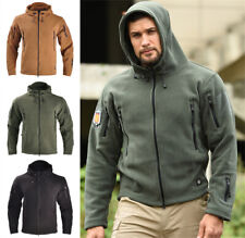 Outdoor Assault Suit Urban Commuting Tactical Hooded Fleece Jacket Thickened Top for sale  Shipping to South Africa