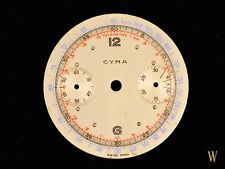 Cyma vintage chronograph for sale  GLOSSOP