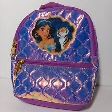 Mochila infantil Disney Aladdin roxa jasmim e raja cintilante genuína comprar usado  Enviando para Brazil
