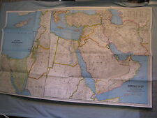 Middle east map for sale  Desoto