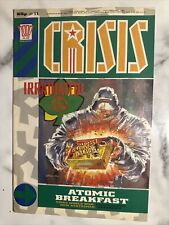 Crisis comic 1989 for sale  STOURBRIDGE