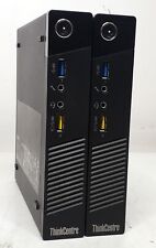 Lot of 2 Lenovo ThinkCentre M93p Core i5-4590T 2.00GHz 8GB RAM Mini PC's NO HDDs for sale  Shipping to South Africa