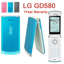 Teléfono celular LG GD580 original desbloqueado piruleta dLite abatible galleta 2,8" 3 mp gsm 3g segunda mano  Embacar hacia Argentina