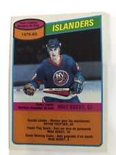 1980-81 O Pee Chee Mike Bossy Islanders Team Checklist #204 for sale  Canada
