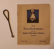 Vintage needlewoman embroidery for sale  STOURBRIDGE