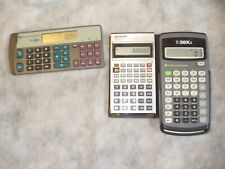 Lote de 3 calculadoras Texas Instruments Sharp EL-533 TI-30Xa TI-2200+ segunda mano  Embacar hacia Argentina