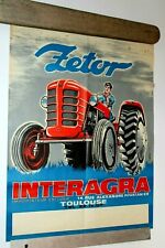 Affiche ancienne tracteur d'occasion  Charolles