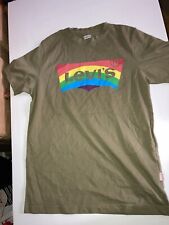 Levi shirt rainbow for sale  WATFORD