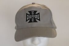 Vintage West Coast Choppers Jesse James Gray Embroidered Baseball Hat Cap  FS for sale  Cumming