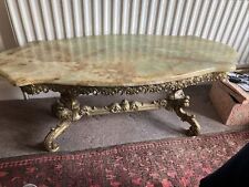 Marble topped table for sale  BRIGHTON