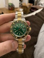 Stauer Evergreen Diver Watch Very Good Condition New Battery 35778 for sale  Shipping to South Africa