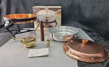 Copper chaffing dish for sale  Hawley