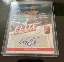 2023 Donruss Elite WWE Elite Impressions : Ludwig Kaiser #EI-LWK Blue Ink Auto for sale  Shipping to South Africa