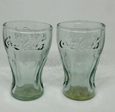 Set of 2 Small Vintage 3 inch Coca Cola Drinking Glass for sale  Shipping to South Africa