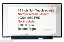 Notebook IPS FHD tela LCD 14 polegadas 1920*1080 EDP 30 pinos sem suportes 315 mm estreito comprar usado  Enviando para Brazil