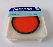 Heliopan orange filter for sale  GLASGOW