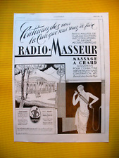 Radio press advertisement d'occasion  Expédié en Belgium