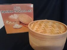 Deluxe bamboo steamer for sale  Mason