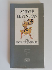 Andre levinson 1929 d'occasion  Paris XVIII