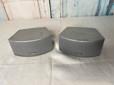 Par de 2 Altavoces de Piedras Preciosas Bose Cinemate AV3-2-1 321 Serie I II III GS GSX Plata, usado segunda mano  Embacar hacia Argentina