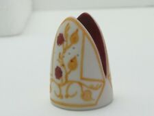 Thimble Bisque Pope's Cap-Zucchetto Porcelain by Nuttall Hand Painted Catholic for sale  Shipping to South Africa