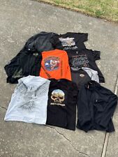 Lote de camisetas y chaquetas para motociclistas Harley Davidson segunda mano  Embacar hacia Argentina